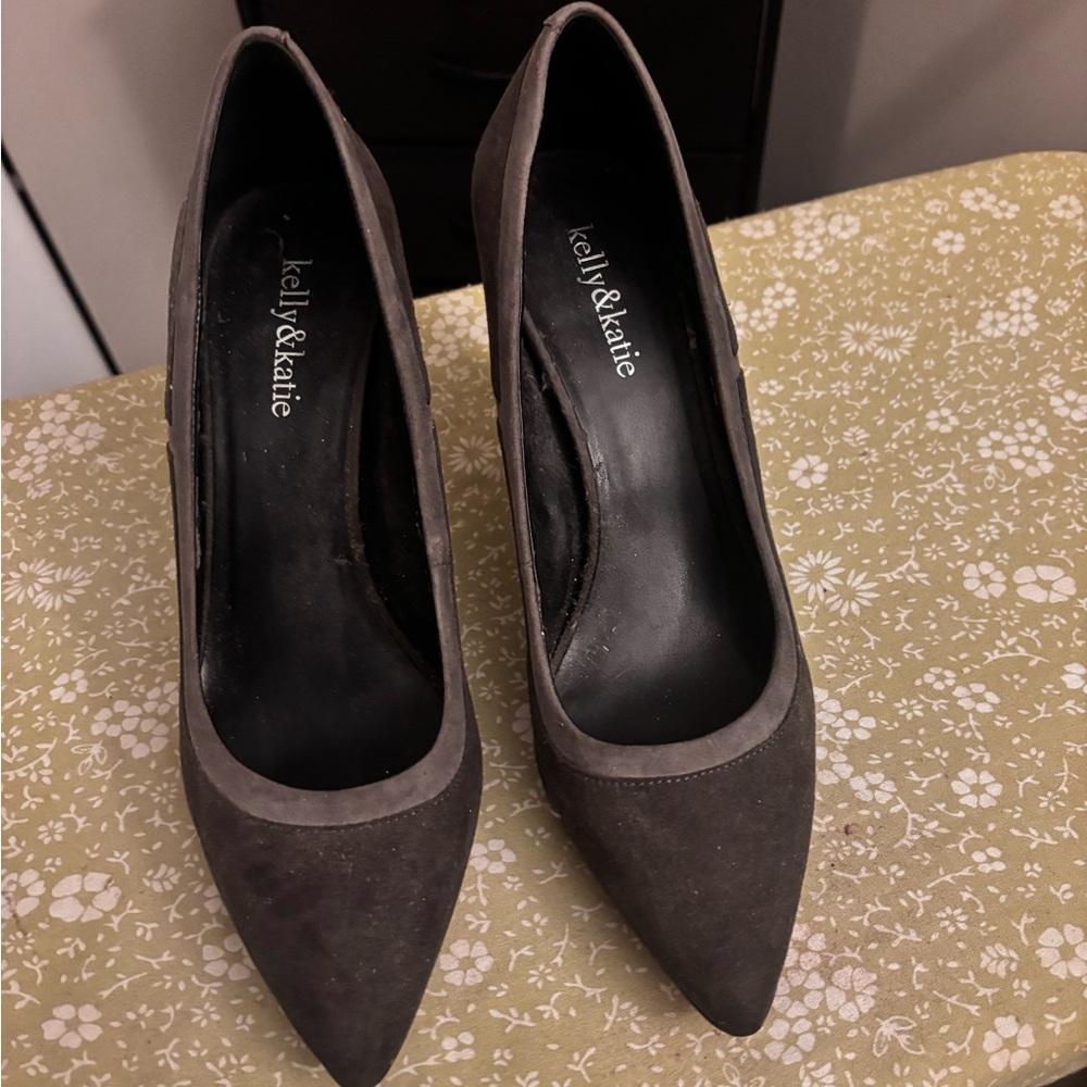 Kelly & Katie Charcoal Heels
